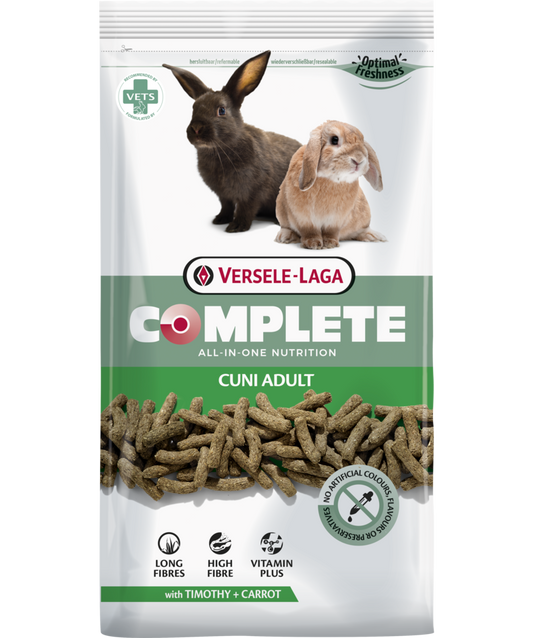 Versele-Laga Cuni Adulto Complete - Alimentação para coelhos adultos anões