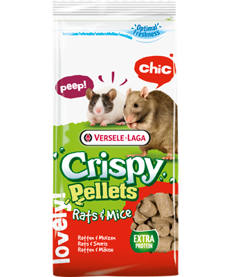 Versele Laga Crispy Pellets Rats & Mice - Alimento em pellets para ratos e ratazanas