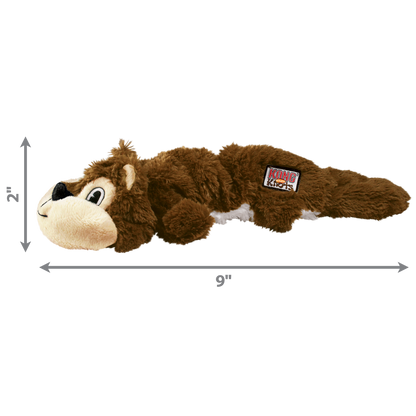 Kong Knots Scrunch Esquilo - Peluche para cão