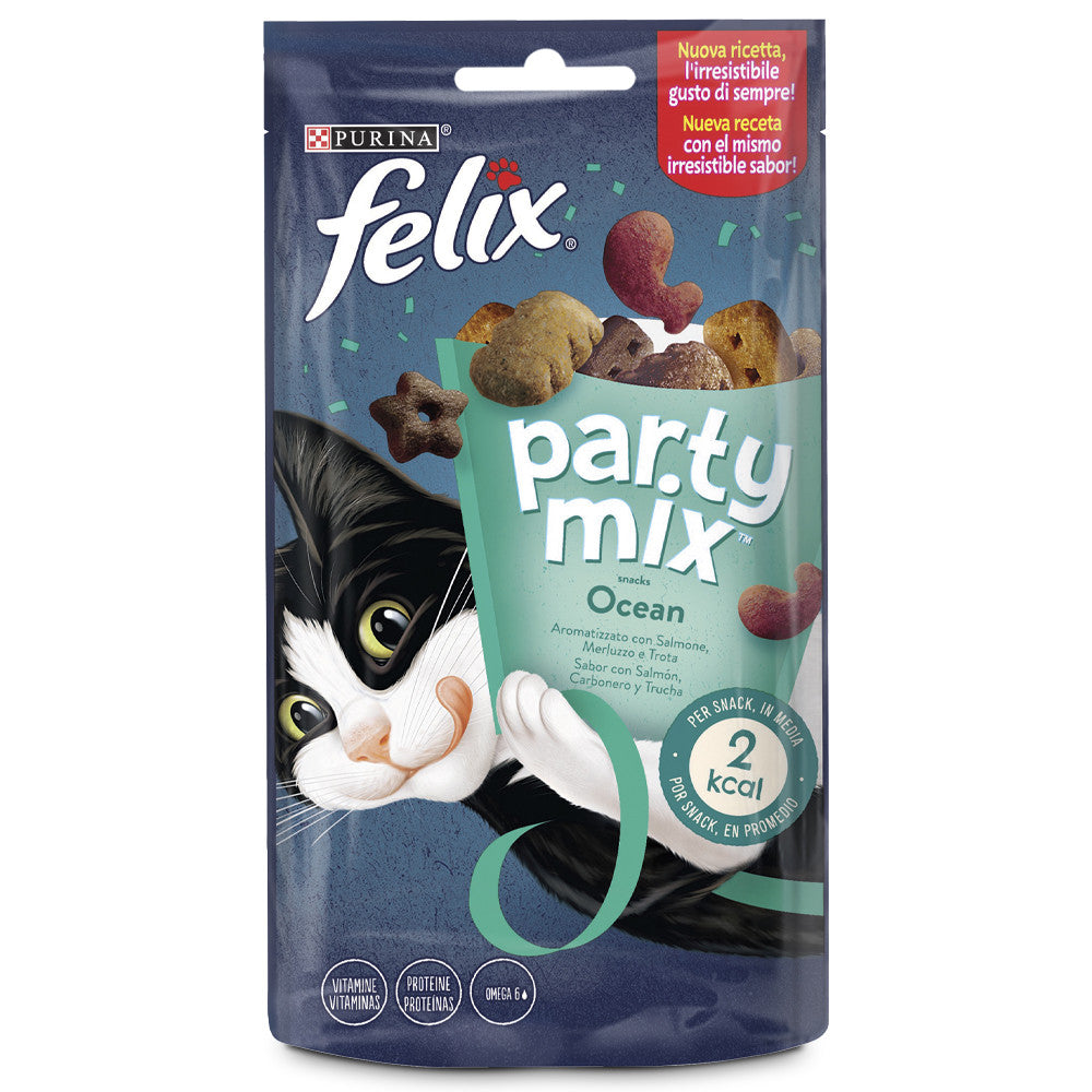 Felix Party Mix Ocean - Biscoitos para gatos