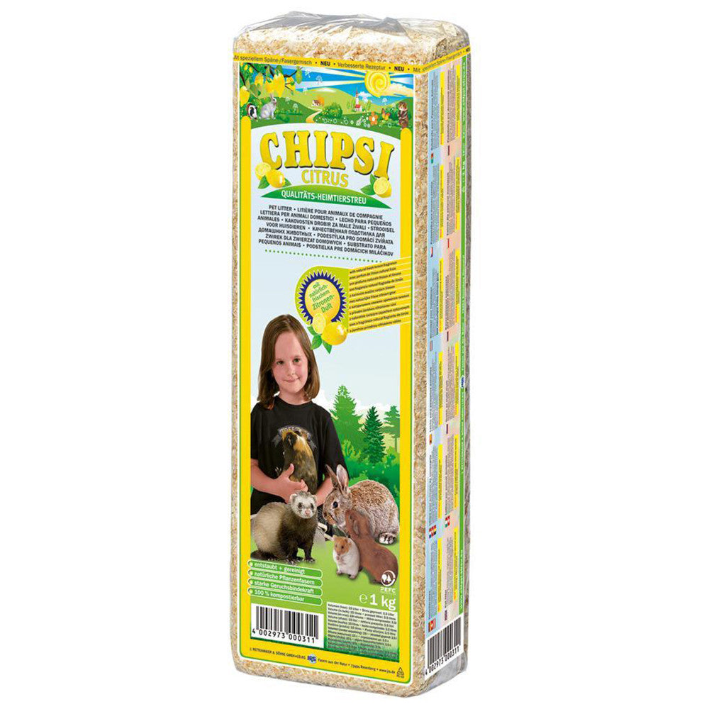 Fibras de pinho CHIPSI CITRUS - aroma limão