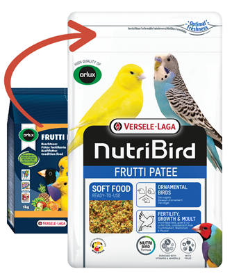 NutriBird Orlux Frutti Patee - Versele-Laga