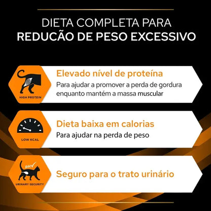 Pro Plan Veterinary Diets Obesity Management - Alimento dietético para gatos com excesso de peso