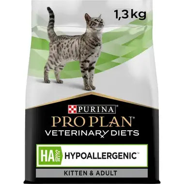 Pro Plan Veterinary Diets Hypoallergenic - Alimento dietético para gatos com alergias