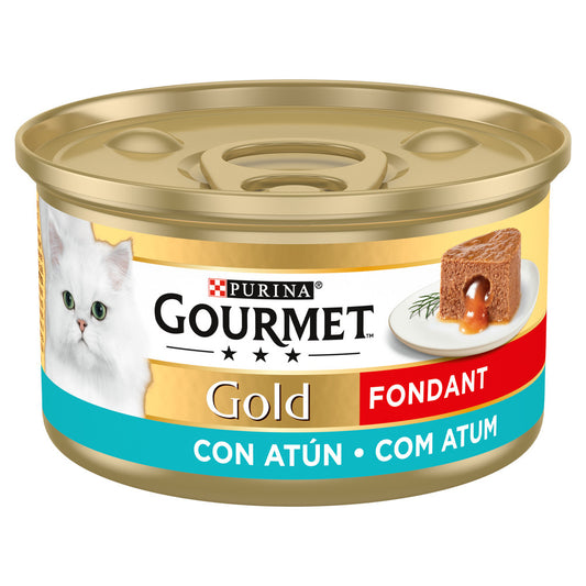Gourmet Gold Fondant - Alimento húmido para gatos - Atum