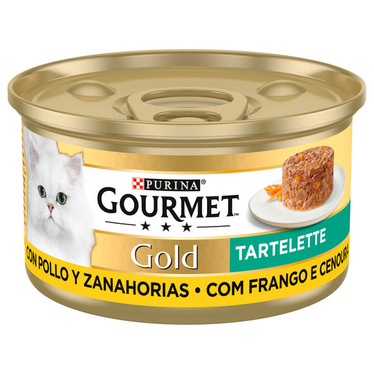 Gourmet Gold Tartelette - Alimento para gatos - Frango e cenoura