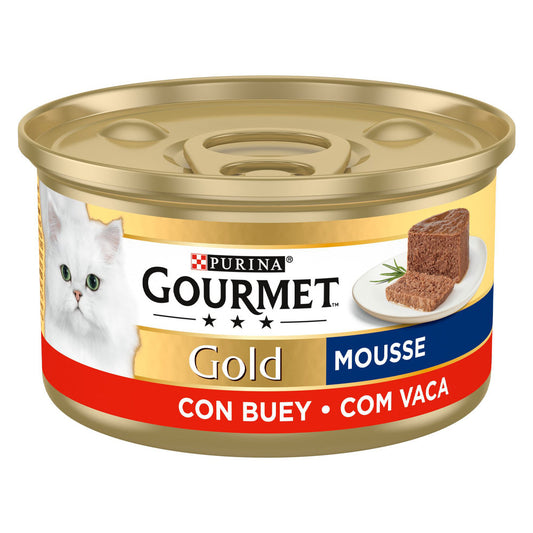 Gourmet Gold Mousse - Alimento para gatos - Vaca