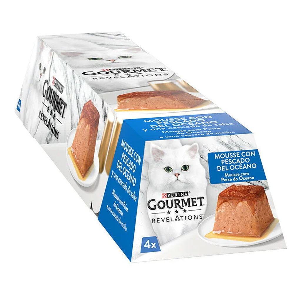 Gourmet Revelations Mousse - Alimento para gatos - Peixe do Oceano