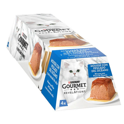 Gourmet Revelations Mousse - Alimento para gatos - Peixe do Oceano