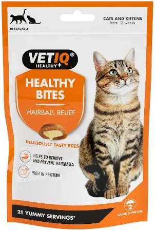 HealthyBites Hairball Remedy - Biscoitos anti bolas de pelo para gatos