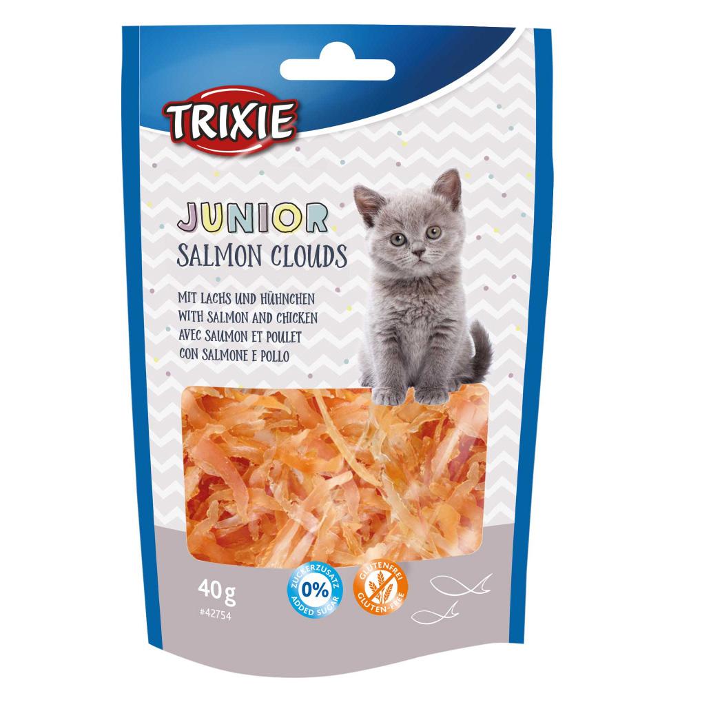 Salmon Clouds Junior - Biscoitos para gatinhos