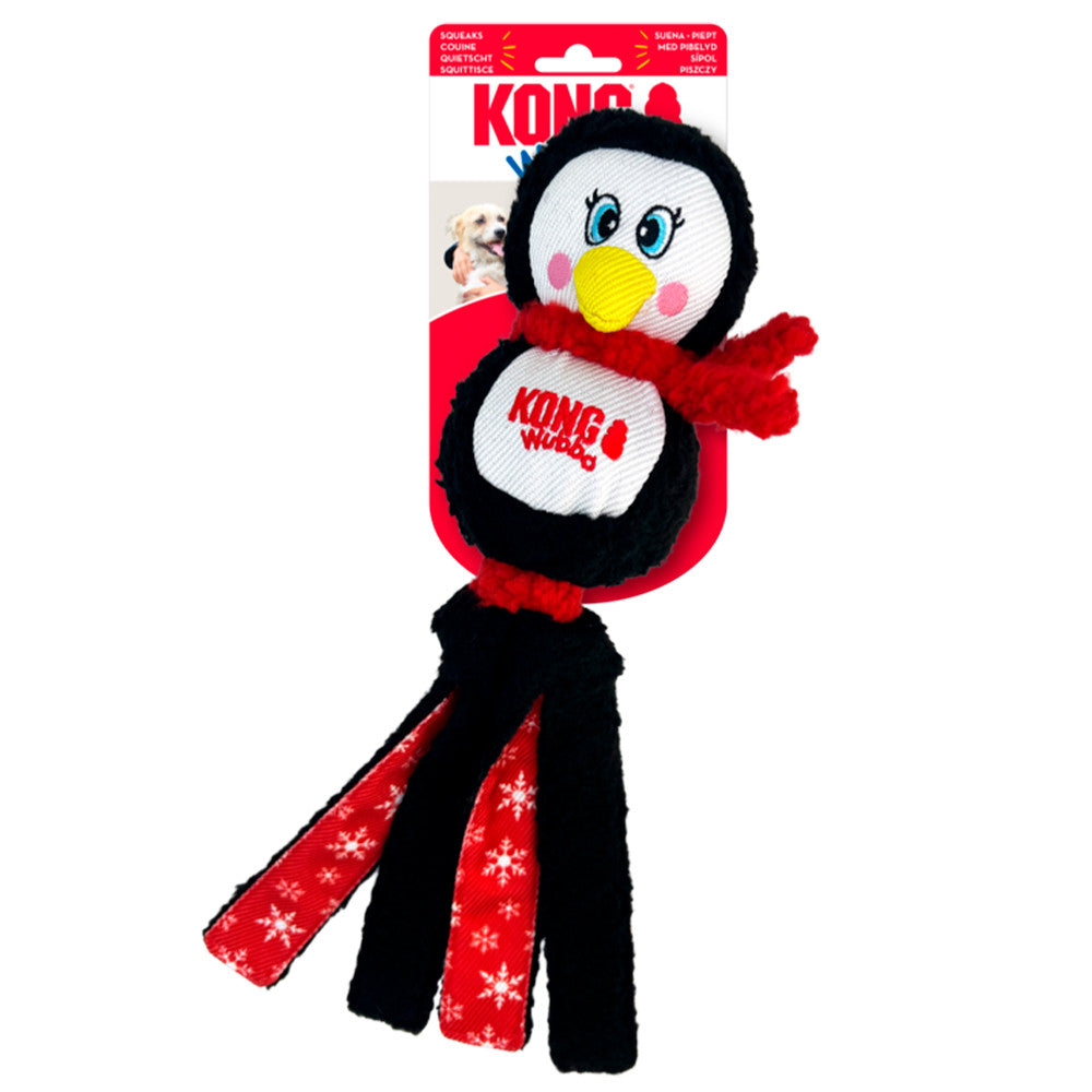 Kong Wubba Natal - Peluche para cão