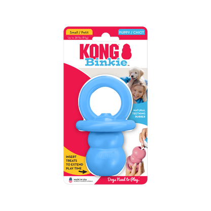 Kong Puppy Binkie - Chupeta de borracha para cachorros