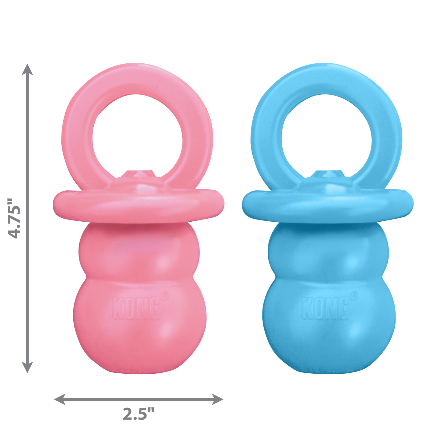 Kong Puppy Binkie - Chupeta de borracha para cachorros