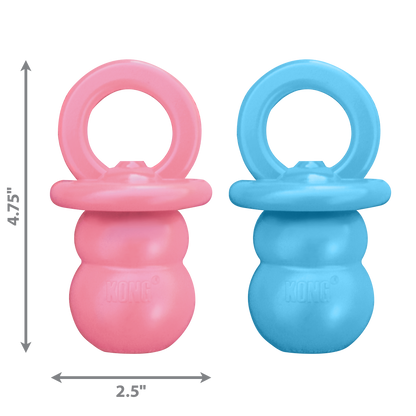 Kong Puppy Binkie - Chupeta de borracha para cachorros