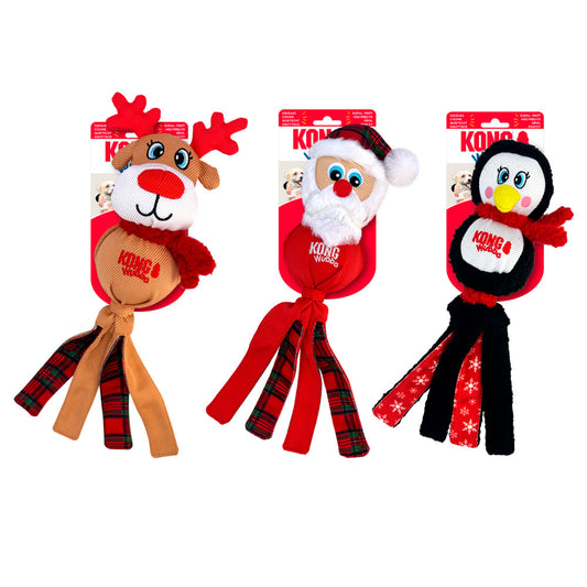Kong Wubba Natal - Peluche para cão