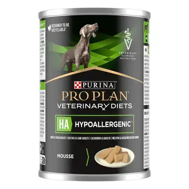 Pro Plan Veterinary Diets Hypoallergenic Mousse - Alimento dietético em mousse para cães alergénicos