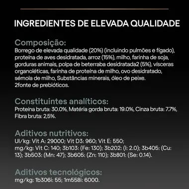 Pro Plan Sensitive Digestion Medium Puppy - Ração seca para cachorro de porte médio - Sabor a Borrego