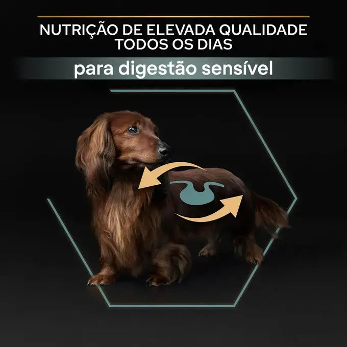 Pro Plan Sensitive Digestion Small & Mini Adult - Ração seca para cão adulto de porte pequeno - Sabor a Borrego