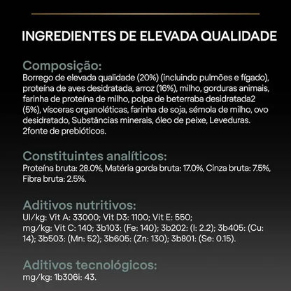 Pro Plan Sensitive Digestion Small & Mini Adult - Ração seca para cão adulto de porte pequeno - Sabor a Borrego