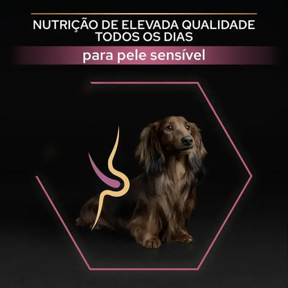 Pro Plan Sensitive Skin Small & Mini Adult - Ração seca para cão adulto de porte pequeno - Sabor a Salmão