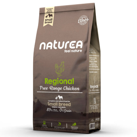 Naturea Ethos Regional Small Breed - Ração seca para cão adulto pequeno - Frango