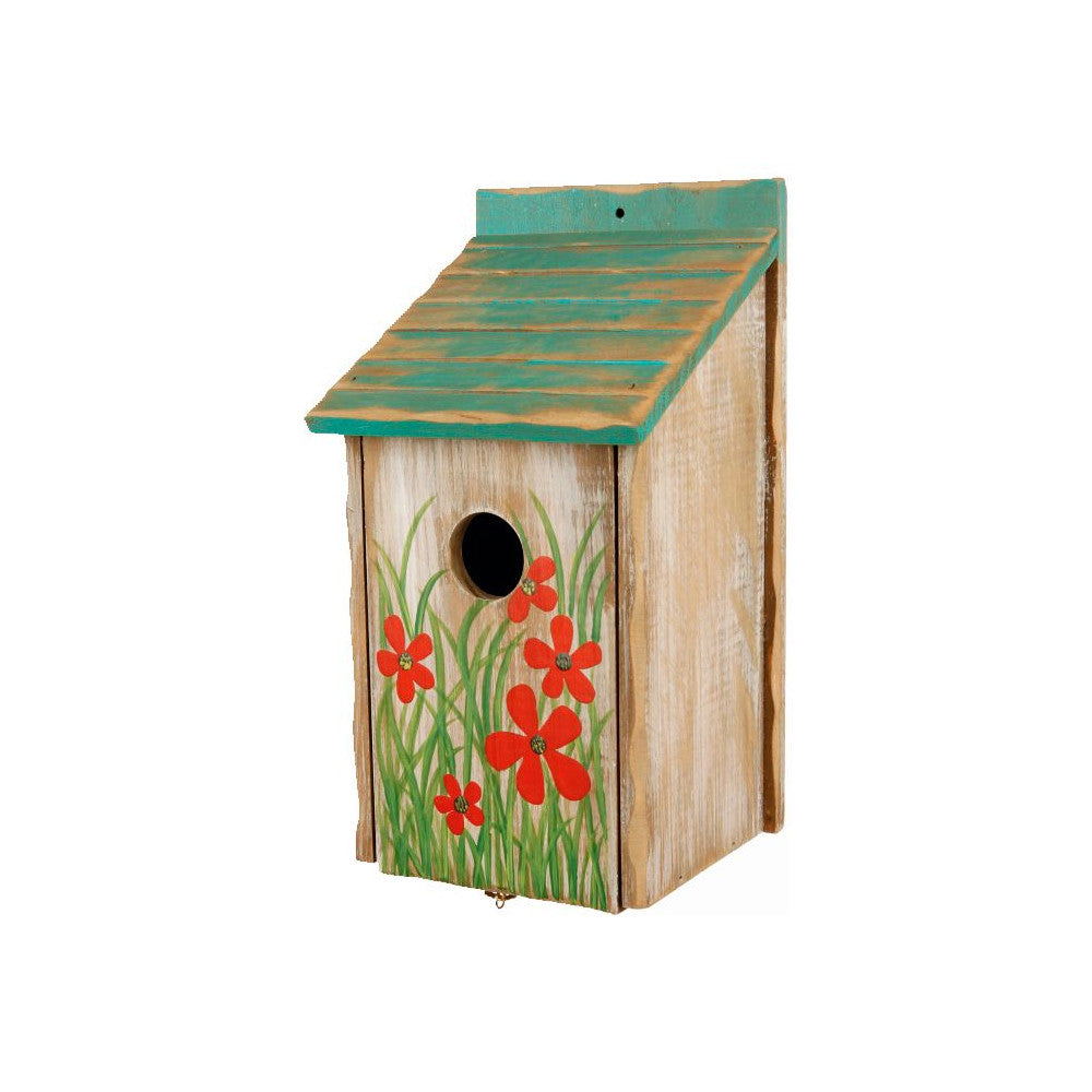 Ninho em madeira para aves de médio porte