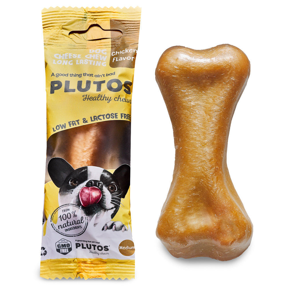 Plutos - Osso Comestível de Frango para Cão