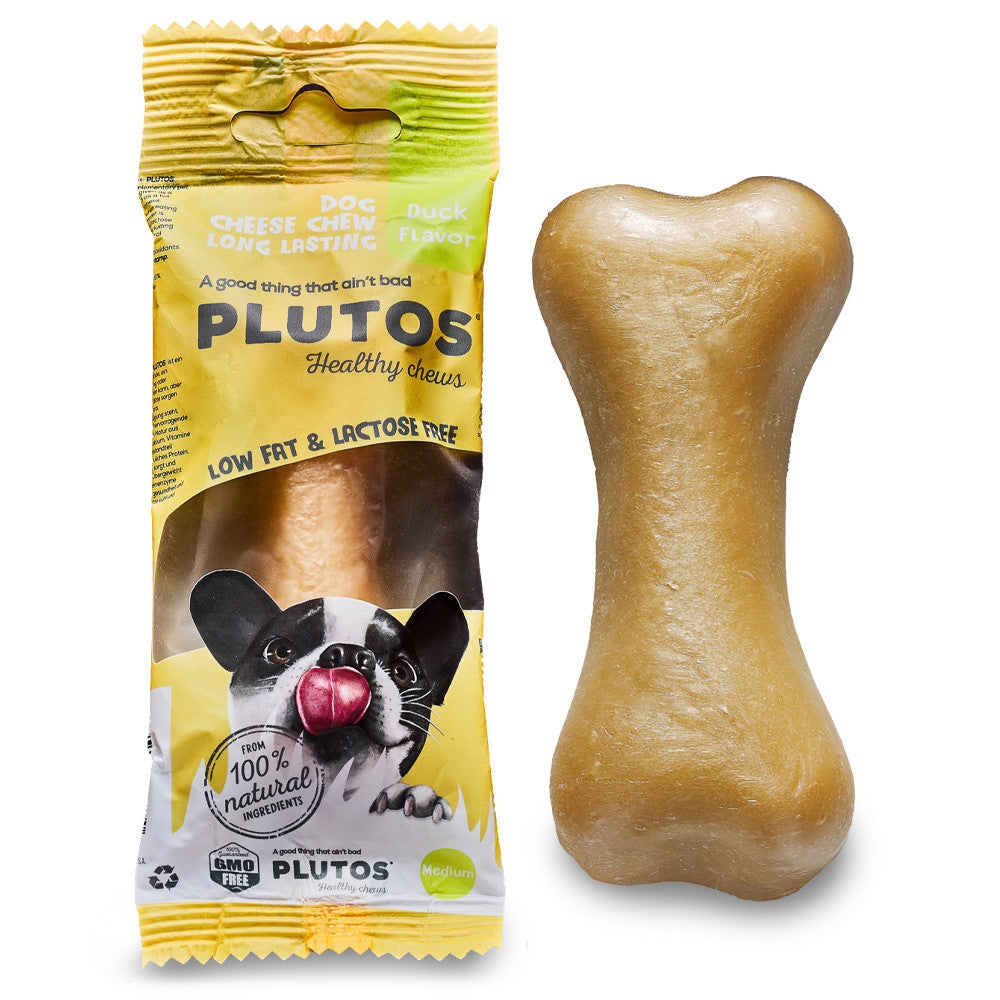 Plutos - Osso Comestível de Pato para Cão