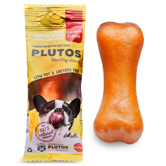 Plutos - Osso Comestível de Salmão para Cão