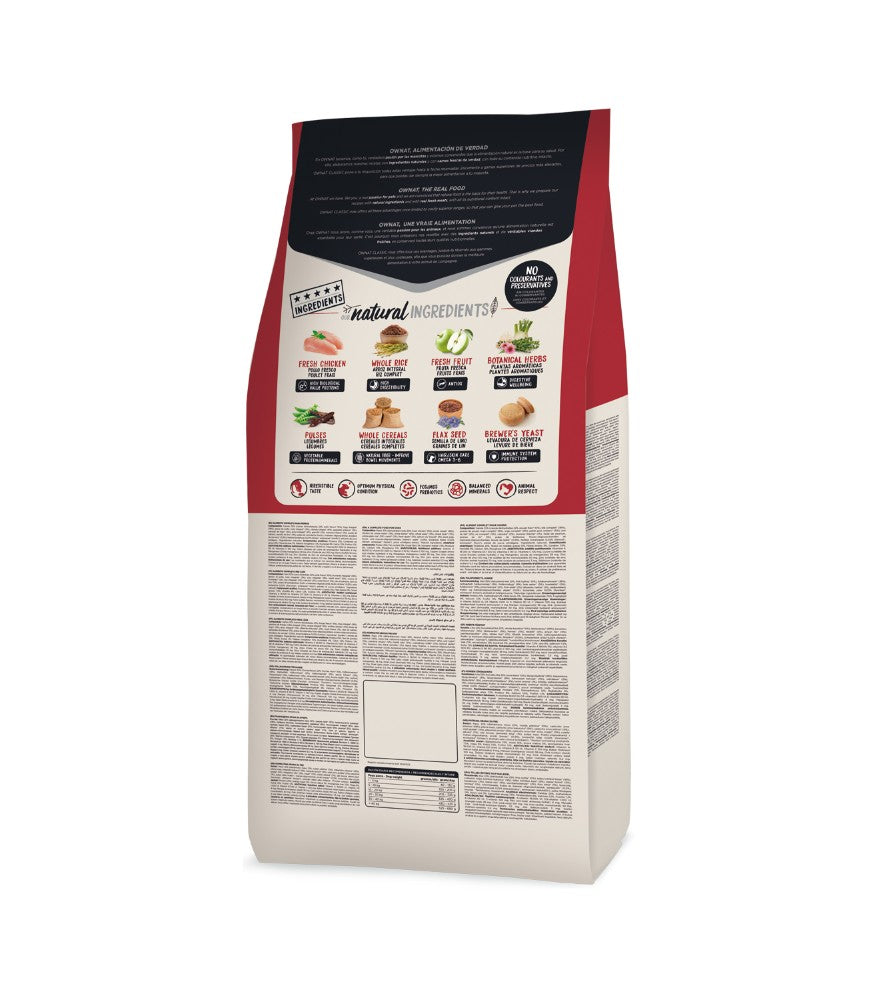 Ownat Classic Complet - Ração seca para cães adultos - Frango