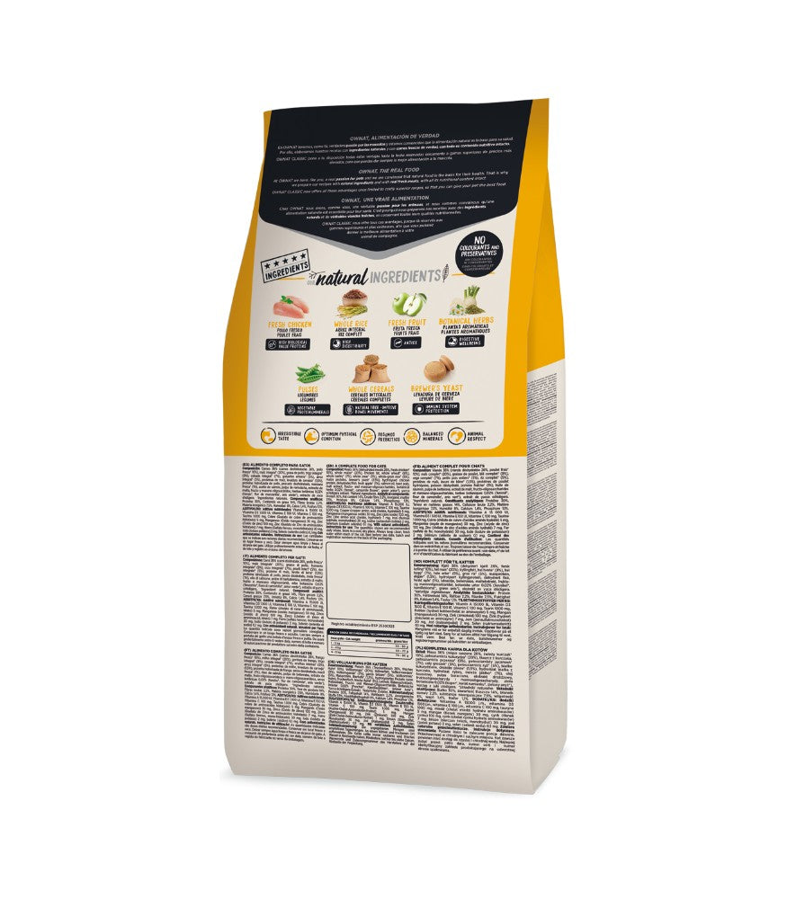 Ownat Classic Daily Care - Ração seca para gato adulto