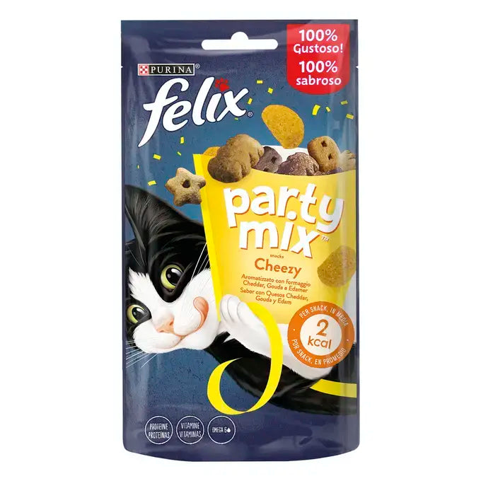 Felix Party Mix - Biscoitos para gatos - Com queijo