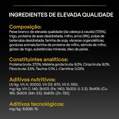 Pro Plan All Sizes Light & Sterilised Adult - Ração seca para cão adulto para controlo do peso - Sabor a Peixe Branco