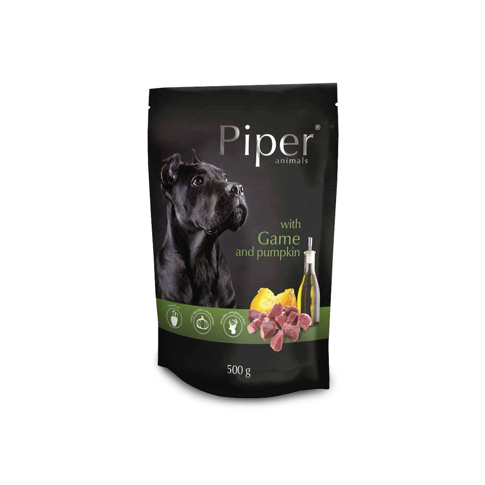 Piper - Alimento húmido para cão - Sabor a caça e abóbora