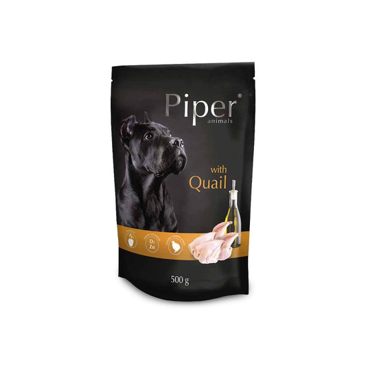 Piper - Alimento húmido para cão - Sabor a codorniz e arando