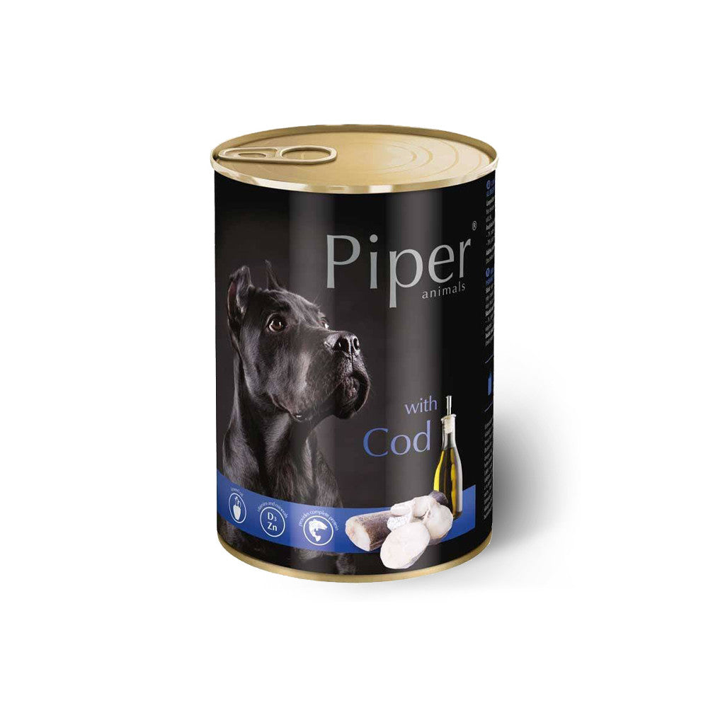 Piper - Alimento em paté para cão adulto - Sabor a Bacalhau