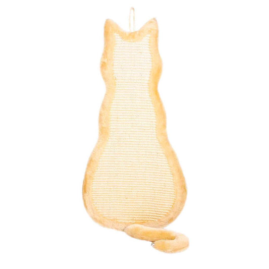 Plataforma de arranhar em forma de gato