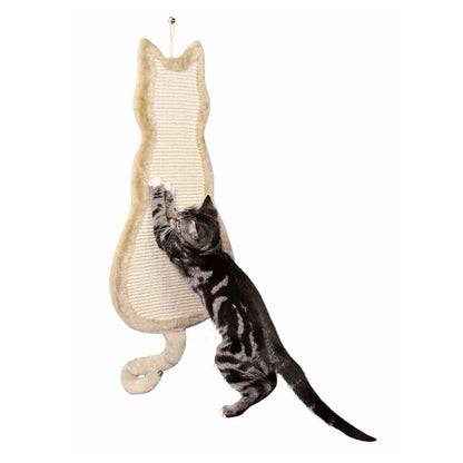 Plataforma de arranhar em forma de gato