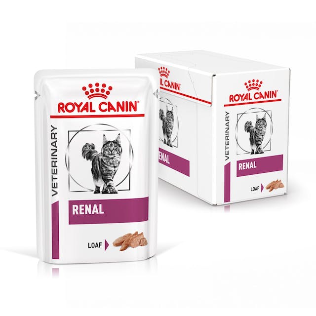 Royal Canin VET Renal Loaf - Alimento húmido para gatos com doença renal