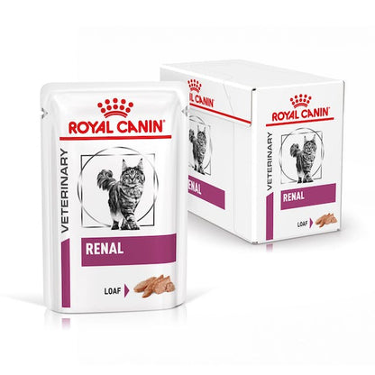 Royal Canin VET Renal Loaf - Alimento húmido para gatos com doença renal