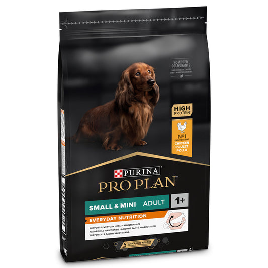 Pro Plan Everyday Nutrition Small & Mini Adult - Ração seca para cão adulto pequeno - Frango