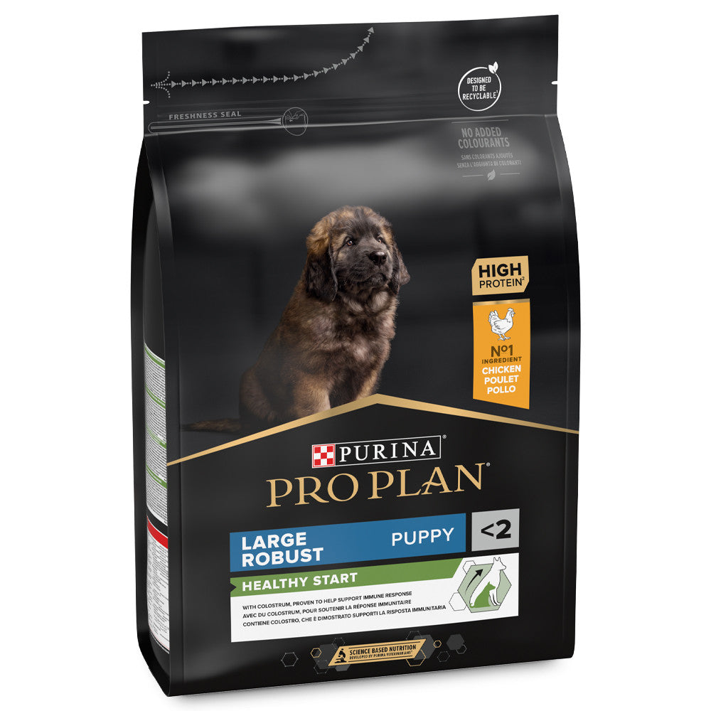 Pro Plan Healthy Start Large Robust Puppy - Ração seca para cachorro de porte grande - Sabor a Frango