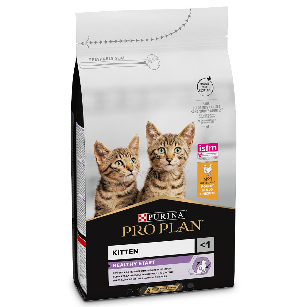 Pro Plan Healthy Start Kitten - Ração seca para gatinhos - Sabor a Frango