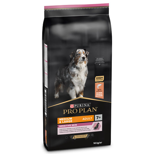 Pro Plan Age Defence Medium & Large 7+ - Ração seca para cão de porte médio e grande com mais de 7 anos - Sabor a Salmão