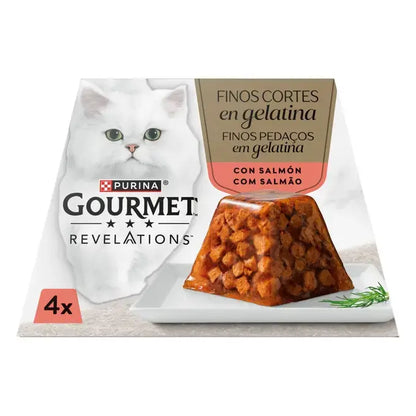 Gourmet Revelations finos pedaços em gelatina - Salmão
