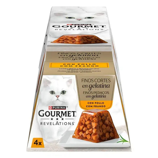 Gourmet revelations Finos pedaços em gelatina - Frango