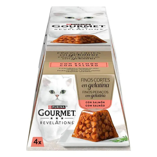 Gourmet Revelations finos pedaços em gelatina - Salmão