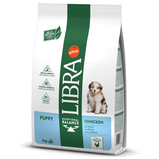 Libra Puppy - Ração seca para cachorro - Sabor a Frango