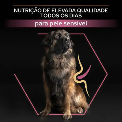 Pro Plan Sensitive Skin Large Robust Adult - Ração seca para cão adulto de porte grande - Sabor a Salmão